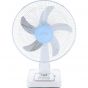 ATA Table Fan, 16 Inch, White- 18N01