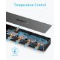 Anker Ultra Slim 3.0 USB Data Hub, 4 Ports - Black 