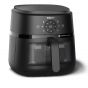 Philips Digital Air Fryer, 6.2 Liters, 1700Watt, Black - NA23000
