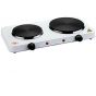 Akmy Electric Double Hot Plate, 2500 Watt, White - HP-001-D