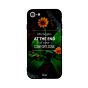 Life Begins At The End Of Your Comfort Zone Printed Back Cover for Apple iPhone 8