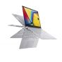 Asus Vivobook S14 Flip TP3402VA-EG009W Laptop, Intel Core i9-13900H, 512GB SSD, 16GB RAM, 14 Inch WUXGA IPS 60Hz Touch Display, Intel Iris Xe Graphics, Windows 11 - Cool Silver