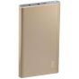 PZX Wired Power Bank, 2 Ports, 20000 mAh, Gold - C158