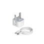 شاحن 25 وات، منفذ USB-C، مع كابل من USB إلى لايتنينج - ابيض