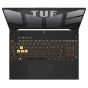 Asus TUF F15 FX507ZC4-HN081W Gaming Laptop, Intel Core I5-12500H, 15.6 Inch FHD IPS, 144Hz, 512GB SSD, 8GB RAM, Nvidia GeForce RTX 3050 4GB, Windows 11 -  Mecha Gray