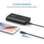 Anker Micro USB Charging and Data Transfer Cable, 3ft, Black - A8132H12