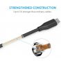 Anker Micro USB Charging and Data Transfer Cable, 3ft, Black - A8132H12