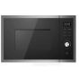 Kitchenline Built-in Microwave, 25 Liter, Black Glass - KL-TG925HBE