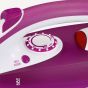 Severin Steam Iron, 0.2 Liters, 2400 Watt, White and Violet - BA 3243