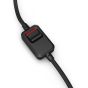 Hp Omen 800 Wired Headphone with Microphone, Black and Red - 1KF76AA-ABB