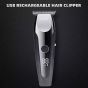 VGR Rechargeable Hair Trimmer, Black- V-059