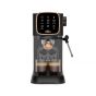Arzum OKKA Solo Semi Automatic Espresso Machine, 2 cups, 1628 Watt, Black and Copper - OK0034-0400
