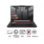 Asus TUF Gaming A15 FA507NVR-LP007W Laptop, AMD Ryzen 7 7435HS, 512GB SSD, 16GB RAM, 15.6 Inch, FHD IPS 144Hz, NVIDIA GeForce RTX 4060 8GB GDDR6, Windows 11 - Jaeger Gray