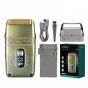 VGR Rechargeable Hair Shaver, Wet and Dry, Gold - V-335