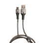 كابل USB الى مايكرو USB لافينتو، 1 متر، فضي غامق- MP035
