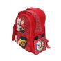 Gharibo Bags School Backpack With Pencil Case For Kids, Bolt Pattern - Red
