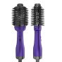 Rush Brush V2 Pro Hair Straightener Brush, 1300 Watt - Purple
