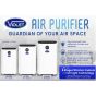 Violet Air Purifier and Sanitizer with 6 Stages Filters, White - AP2006-S