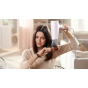 Philips Series 5000 Hair Dryer, 2100 Watt, White x Metallic - BHD500-00