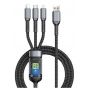 كابل شحن USB-A انكر، 100 وات، 1.2 متر، اسود - GA02
