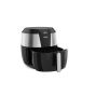 Tefal Air Fryer XXL, 1800 Watt, 5.6 Liters, ‎Black and Silver - EY701 with International Warranty