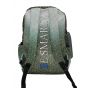 Gharibo Bags School Backpack With Pencil Case For Boys, Be Smart Pattern - Green