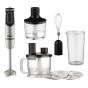 Saturn Food Processor, 600 Watt, Black and Silver- ST-FP9105