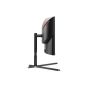 AOC 34 Inch WQHD OLED Curved Frameless Gaming Monitor, 165Hz, Black- CU34G3S