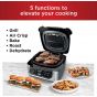 Ninja Digital Air Fryer, 4 Quarts, 1760 Watt, Black and Silver - AG301