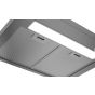 Beko Built-in Pyramids Hood, 60 CM, Stainless Steel - CWB 6441 XN