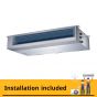 Carrier ClassiCool Split Concealed Air Conditioner, 2.25 HP, Cooling And Heating - 42QDMT18