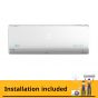 Midea Split Air Conditioner,  Inverter Motor, 3 Hp, Cooling And Heating, White- MSCT-24HR-DN