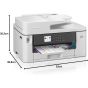 Brother Wireless Inkjet 3in1 Printer, White - MFC-J2340DW