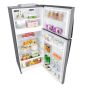 LG Top Freezer Refrigerator with Inverter Motor, No Frost, 506 Liters, Silver - GN-H722HLHL