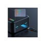 Joyroom Dazzling Series Power Bank, 30000 mAh, 3 USB Ports, Black - Qp196