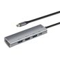 مزوع USB لافينتو 5 في 1، فضي - US015