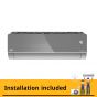 Beko Inverter Air Conditioner, 2.25 Hp, Cooling and Heating, Silver - BIHT185W0S