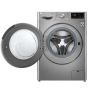 LG Vivace Front Load Automatic Washing Machine, 9 KG, Silver- F4R5VYG2T,  with Condenser Dryer, 10.1Kg, Inverter, Platinum - RH10V9PV2W