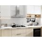 Turboline Air Line Plus Built-In Hood with Chimney, 90 CM, Silver - Air-L-XA90