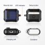 leQuiven Compatible with Airpods 3rd Generation Case 2021, Shockproof Protective Case Cover for Airpods 3 Charging Case with Keychain, Full-Body Rugged Hard Shell for Air pods 3, Not Include AirPods
