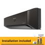 Sharp Split Plasmacluster Air Conditioner, 3 HP, Inverter, Cooling and Heating , Black - AY-XP24YHEB