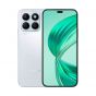 هونر  X8b، سعة 512 جيجا، رام 8 جيجا، شبكة 4G LTE، بشريحتين اتصال - فضي مع سماعة اذن لاسكلية X6 بخاصية تقليل الضوضاء - ابيض