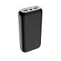 Riversong Vision 20SE Pro Wired Power Bank, 20000 mAh, 3 USB Ports, Black - PB84