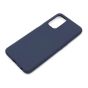 StraTG Silicon Back Cover for Oppo A74 and A95 4G  - Dark Blue