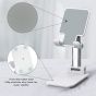 حامل موبايل مكتبي، ابيض - KZ-02