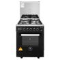 Unionaire I Cook Smart Gas Cooker, 4 Burners, Stainless Steel - C66SSGC511-ITSF-2W-AL