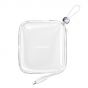 Joyroom Jelly Series Power Bank, 10000 mAh, 3 Ports, White- JR-L005