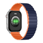 Kieslect Ks Pro Smart Watch - Silver Case and Navy Blue Strap
