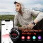 Mibro GS Explorer Smart Watch, 1.32 Inch - Obsidian Black Case and Strap