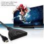 3 In 1 HDMI Splitter - Black